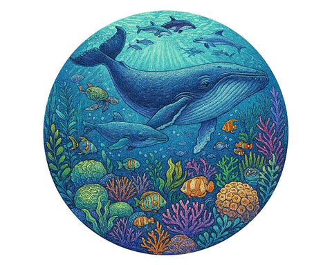 Whale Reef Jigsaw Puzzle – 200 Pieces (soon)