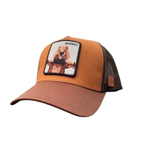 Quokka Hat – Australian Wildlife Trucker