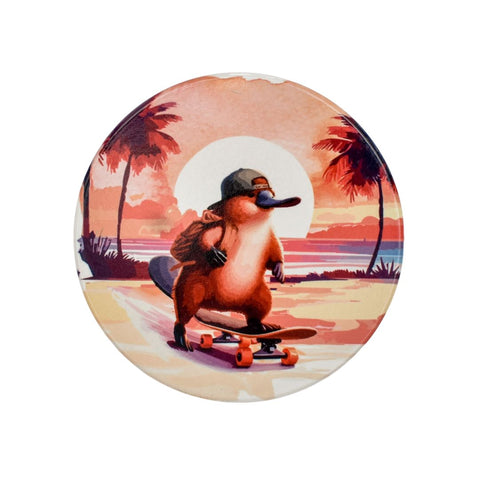Platy – The Skater Platypus Coaster