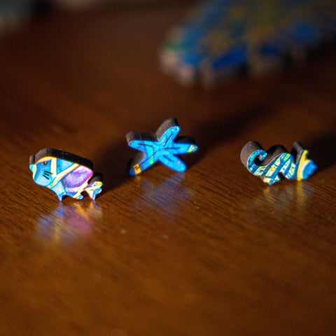 Wooden Turtle Jigsaw Puzzle – 200 Pieces